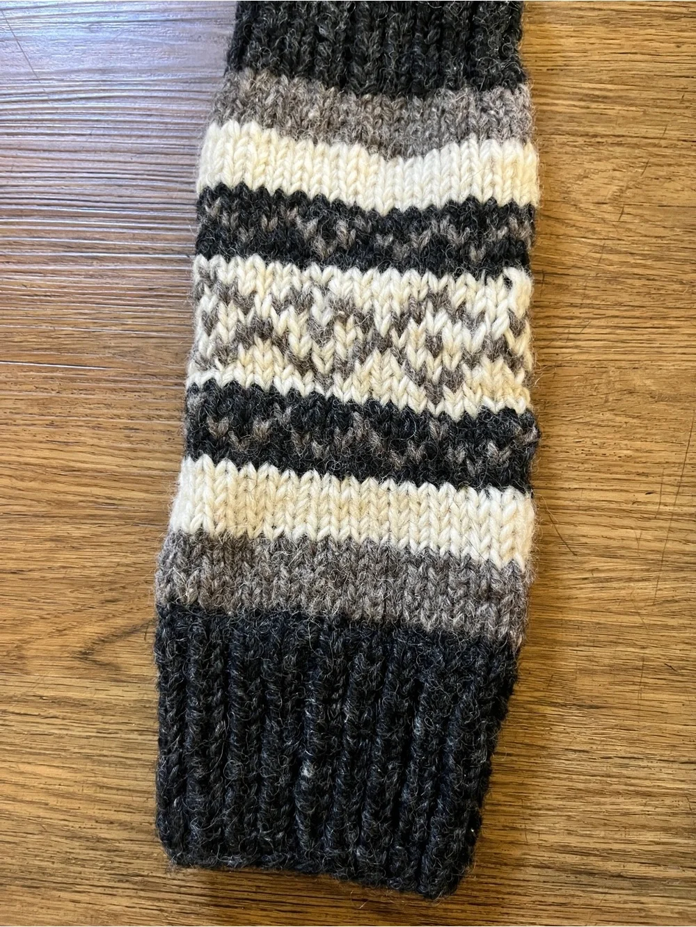 Handmade soft handknit